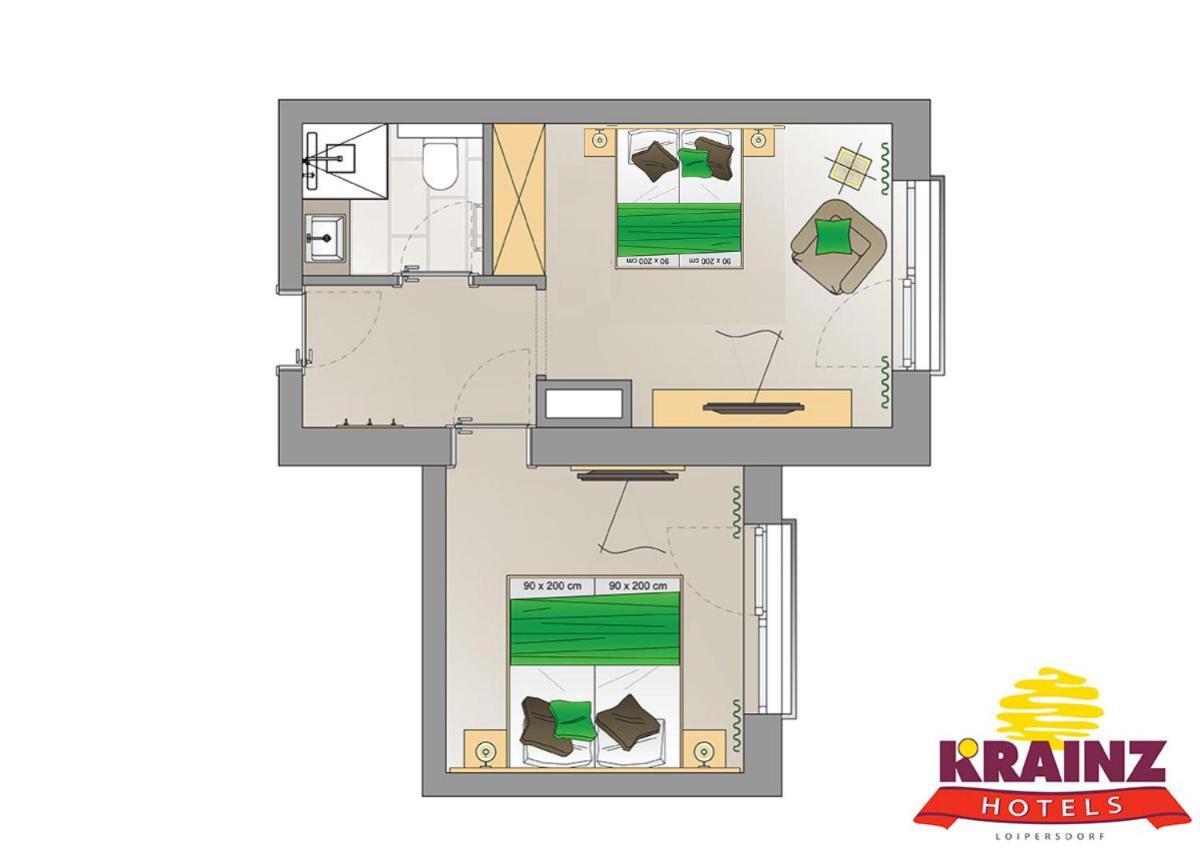 Vitalhotel Krainz Лойперсдорф-бай-Фюрстенфельд Экстерьер фото